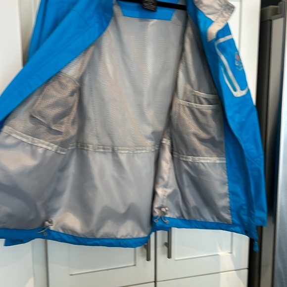 Wetskins X-Treme Series Turquoise Lined Windbreaker Jacket Women’s Size L - Picture 8 of 16